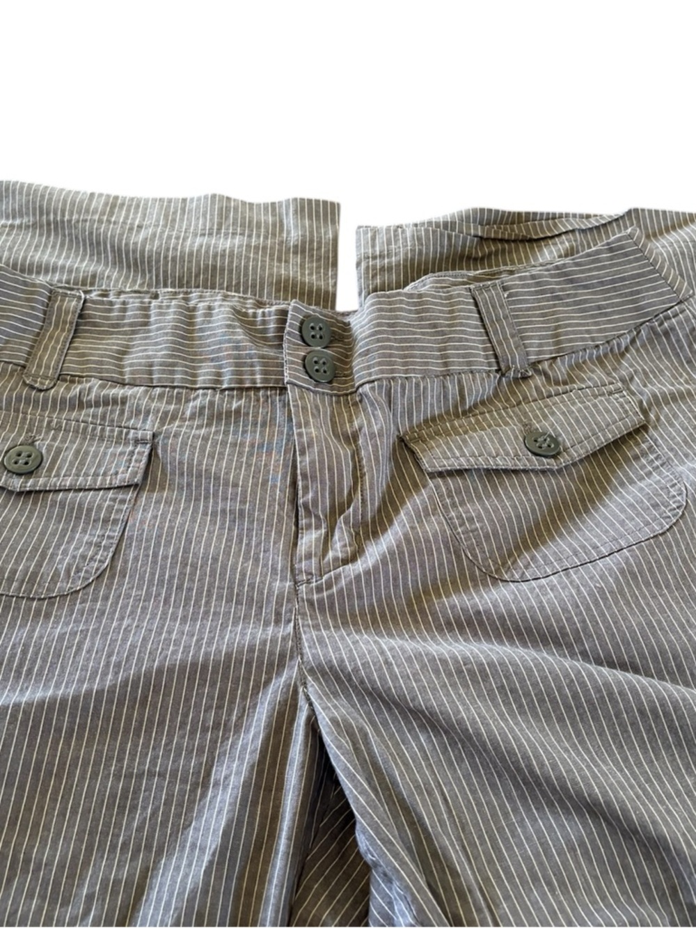 Cato Gray Pinstripe Trousers